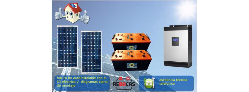 KIT SOLAR PARA TV Y ILUMINACION